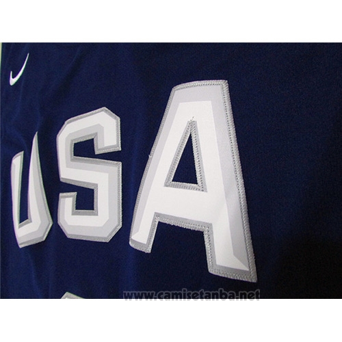 Camiseta USA 2016 DeMar DeRozan #9 Azul